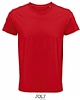 Camiseta Organica Hombre Crusader Sols - Color Rojo